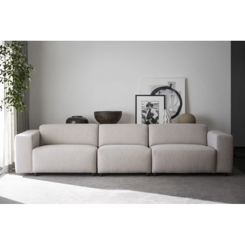 RO Willard 4-Seater Sofa Light Beige